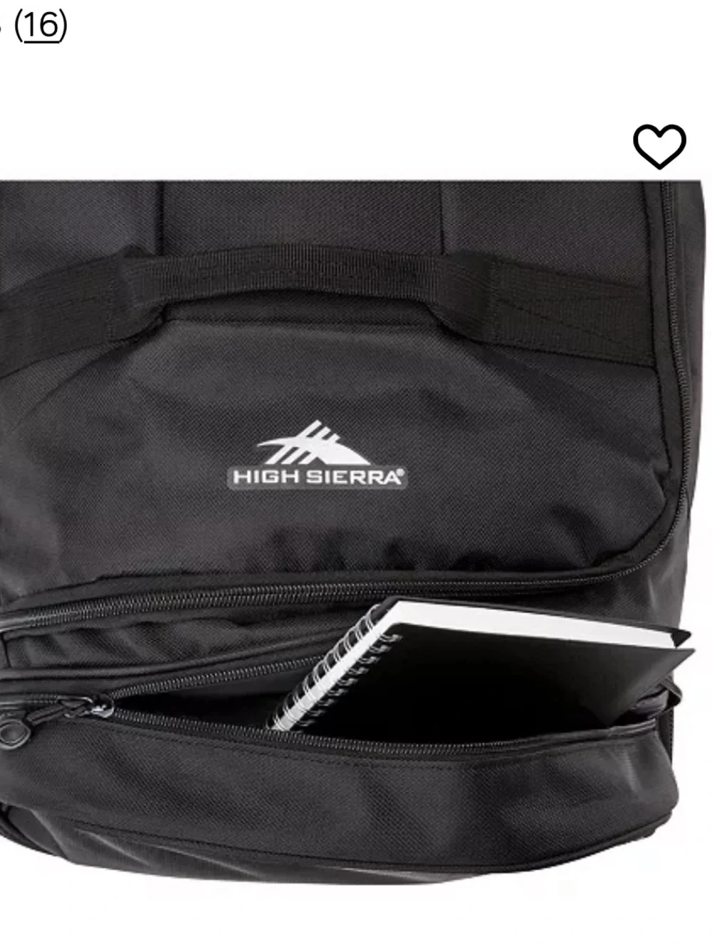High Sierra Black Wheeled Duffel with Telescoping Handle, travel bag luggage 🔥🏖️